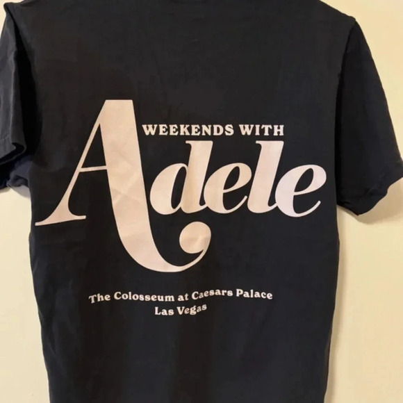 WEEKENDS WITH ADELE T-Shirt Officially Licensed RESIDENCY Las Vegas Adult Sz XS - Picture 6 of 7